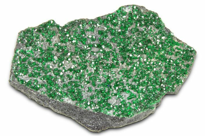Sparkling Green Uvarovite Garnets - Russia #379982